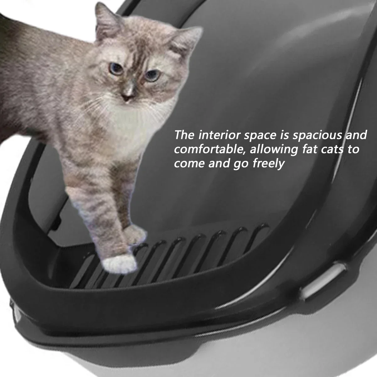 Caja de arena semicerrada para - Self Cleaning Cat Litter Box Automatic reseña y precio