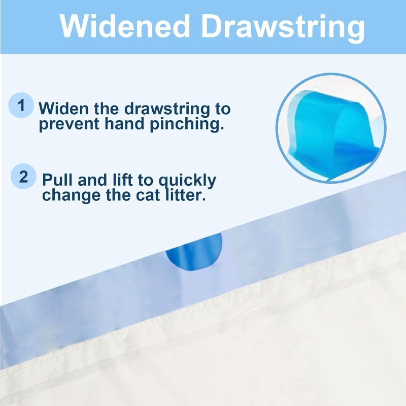 Bolsas de arena para gatos par - Automatic Litter Box Waste Bag Liner reseña y precio