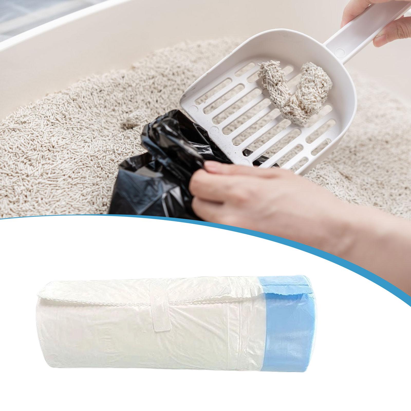 Bolsas de plástico resistentes - Automatic Litter Box Waste Bag Liner reseña y precio