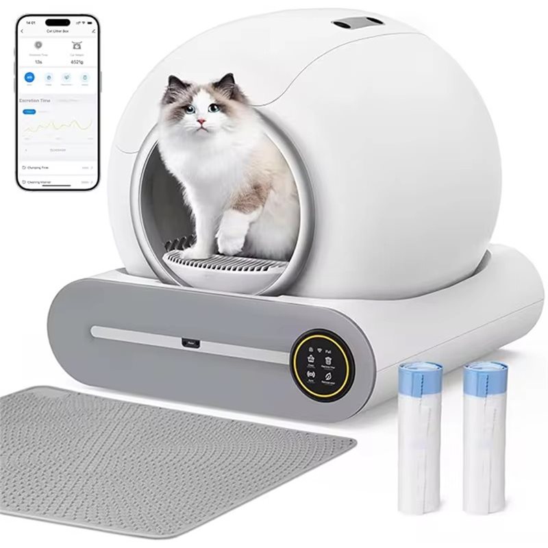 Bolsas de basura gruesas y res - Automatic Litter Box Waste Bag Liner reseña y precio